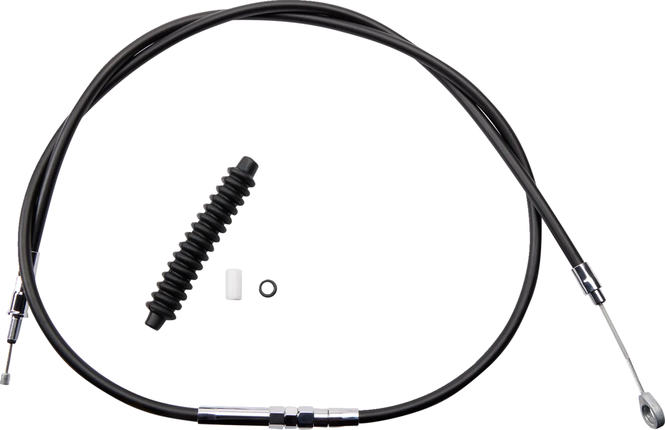 High-Efficiency Black Vinyl Clutch Cable