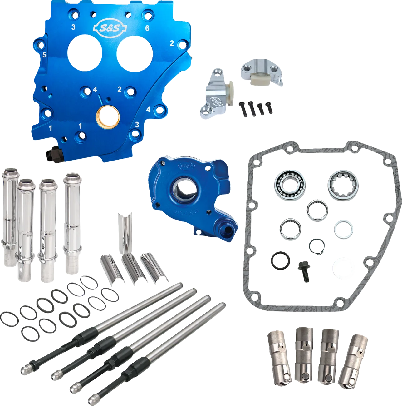 Cam Chest Kit without Cams for Chain Drive Twin Cam
