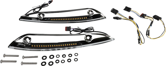 Genesis® 4 Dynamic LED Road Glide® Windshield Trim