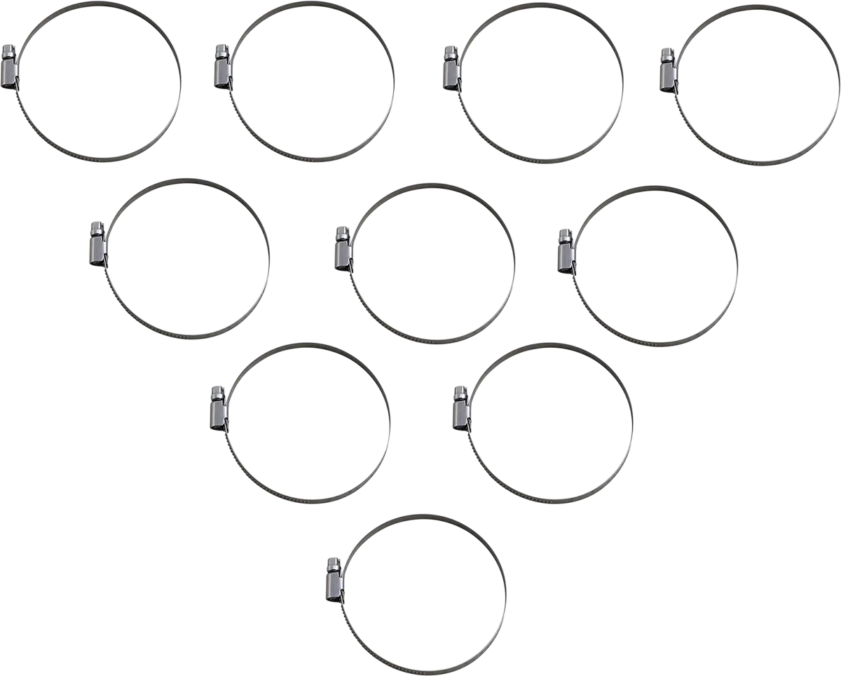 Embossed Stainless Steel Hose Clamps