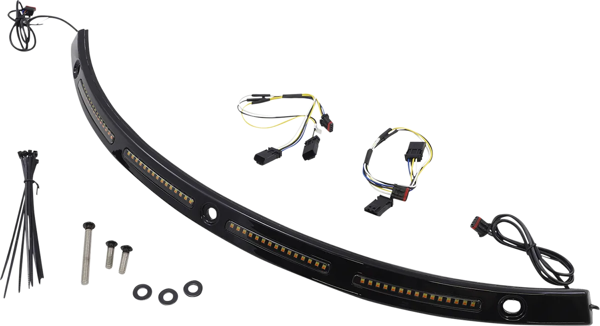 Genesis® 4 Dynamic LED Batwing Windshield Trim