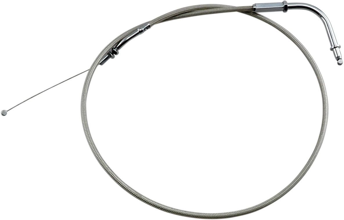 Armor Coat Stainless Steel Throttle/Idle Cable for Cruisers