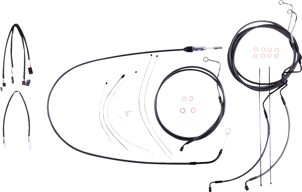 Black Pearl™ Designer Handlebar Installation Kit