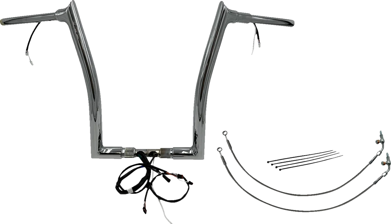 EZ Install Wired 1-1/2" Pointed Top Handlebar Kit