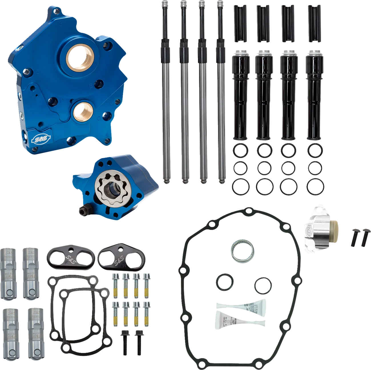 Cam Chest Kit without Cams for Chain Drive M8