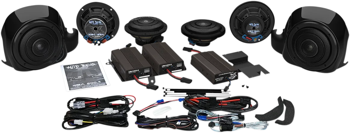 Whole Hog 900 W Six Speaker Kit