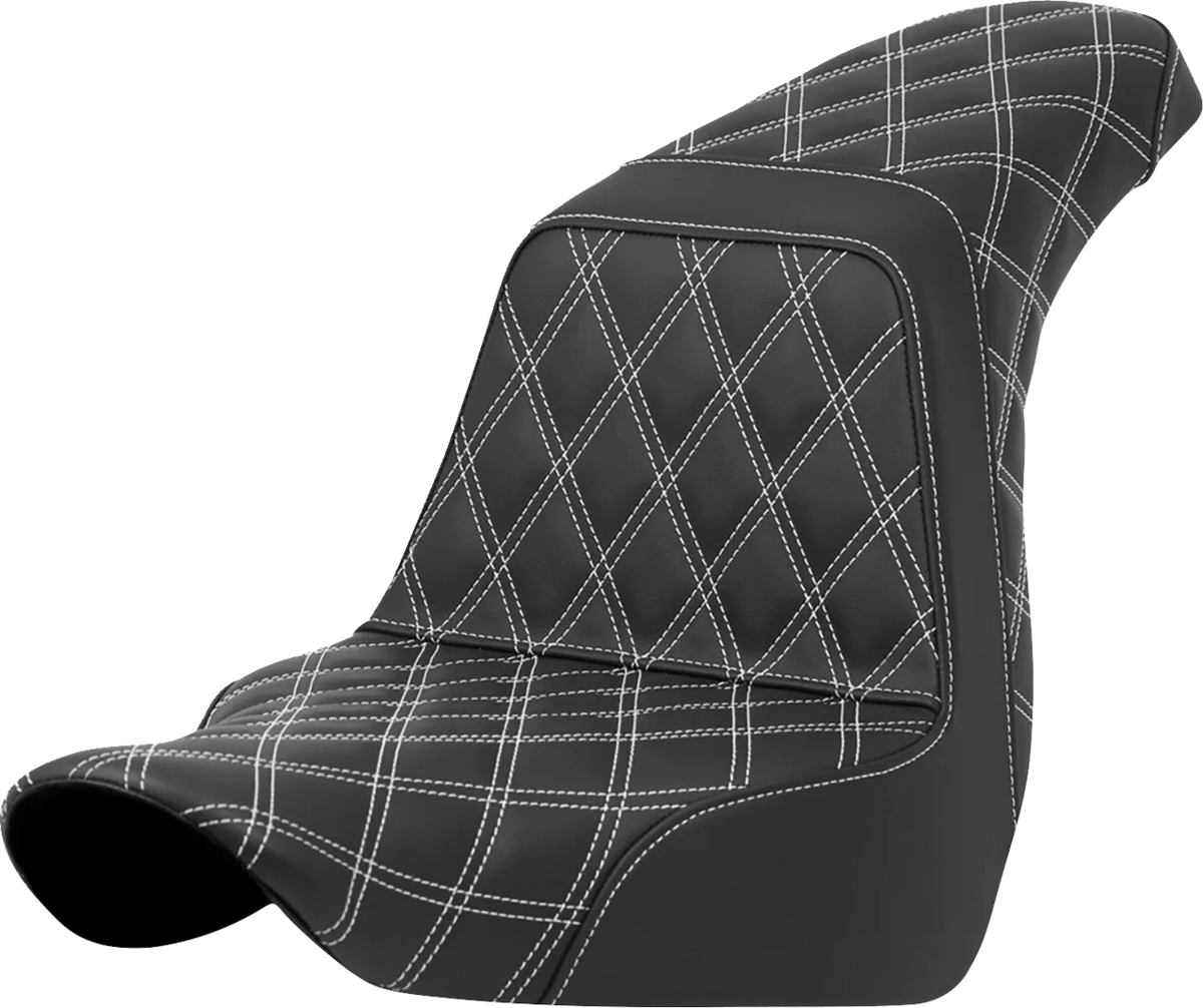 Lattice Stitch Step-Up Seat