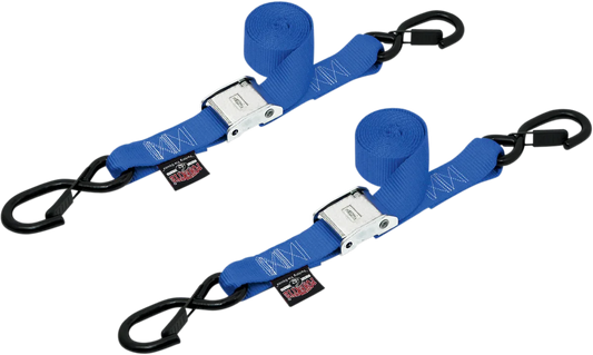 1-1/2" Cam-Buckle with Safety Latch Hooks