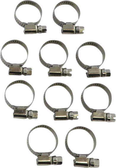 Embossed Stainless Steel Hose Clamps