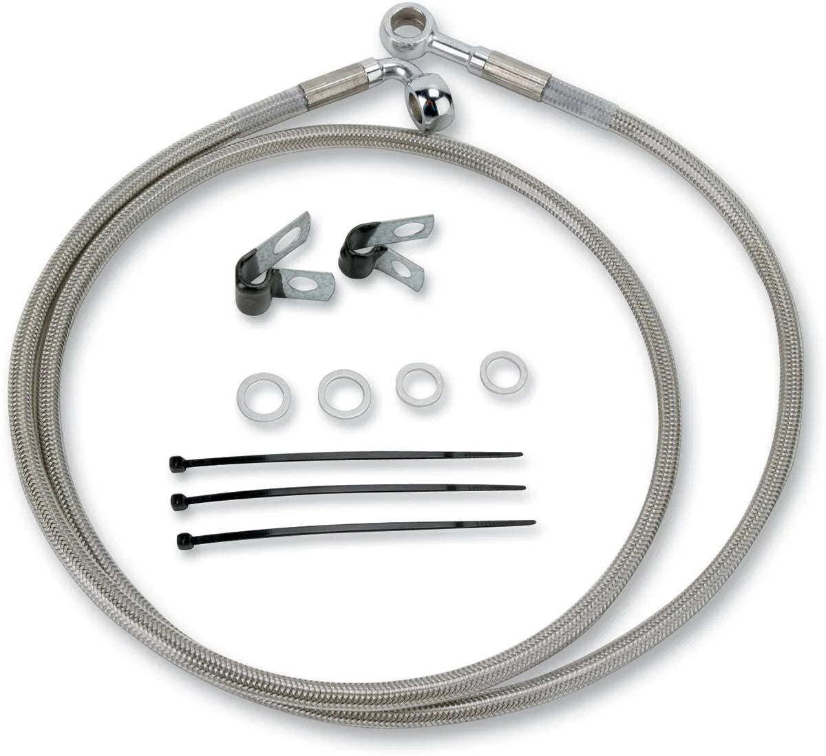 Extended Length Stainless Steel Brake Line Kit