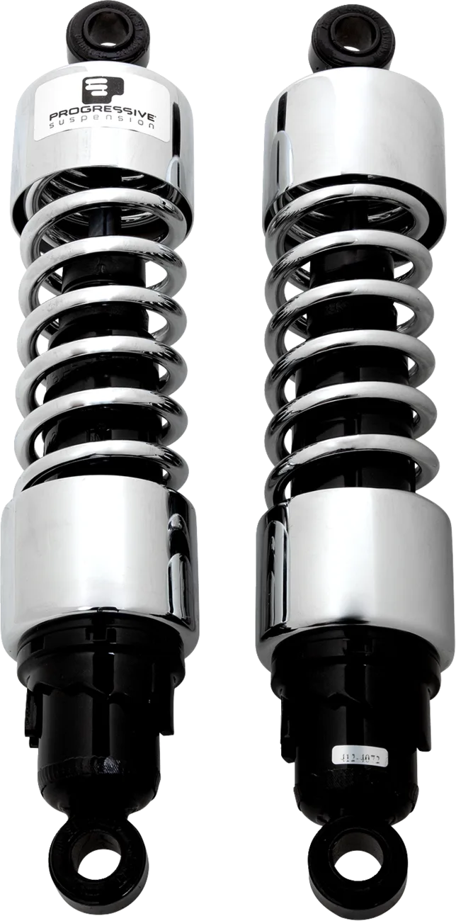 412 Series Shocks — Chrome