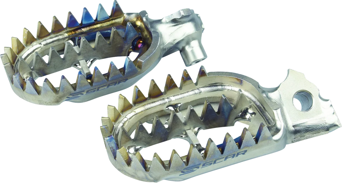 Gripper Titanium Foot Pegs