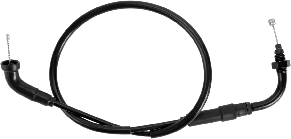 Black Vinyl Throttle Cable