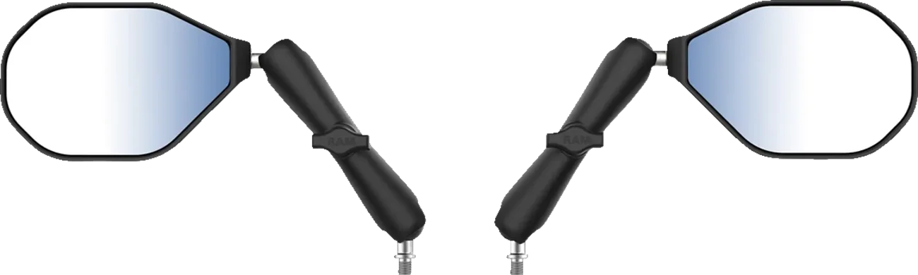 Tough-Mirror™ Kit with M10-1.25 Bases - Long Arm