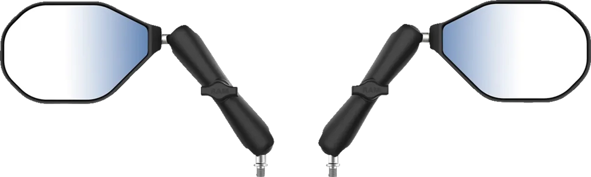 Tough-Mirror™ Kit with M10-1.25 Bases - Long Arm