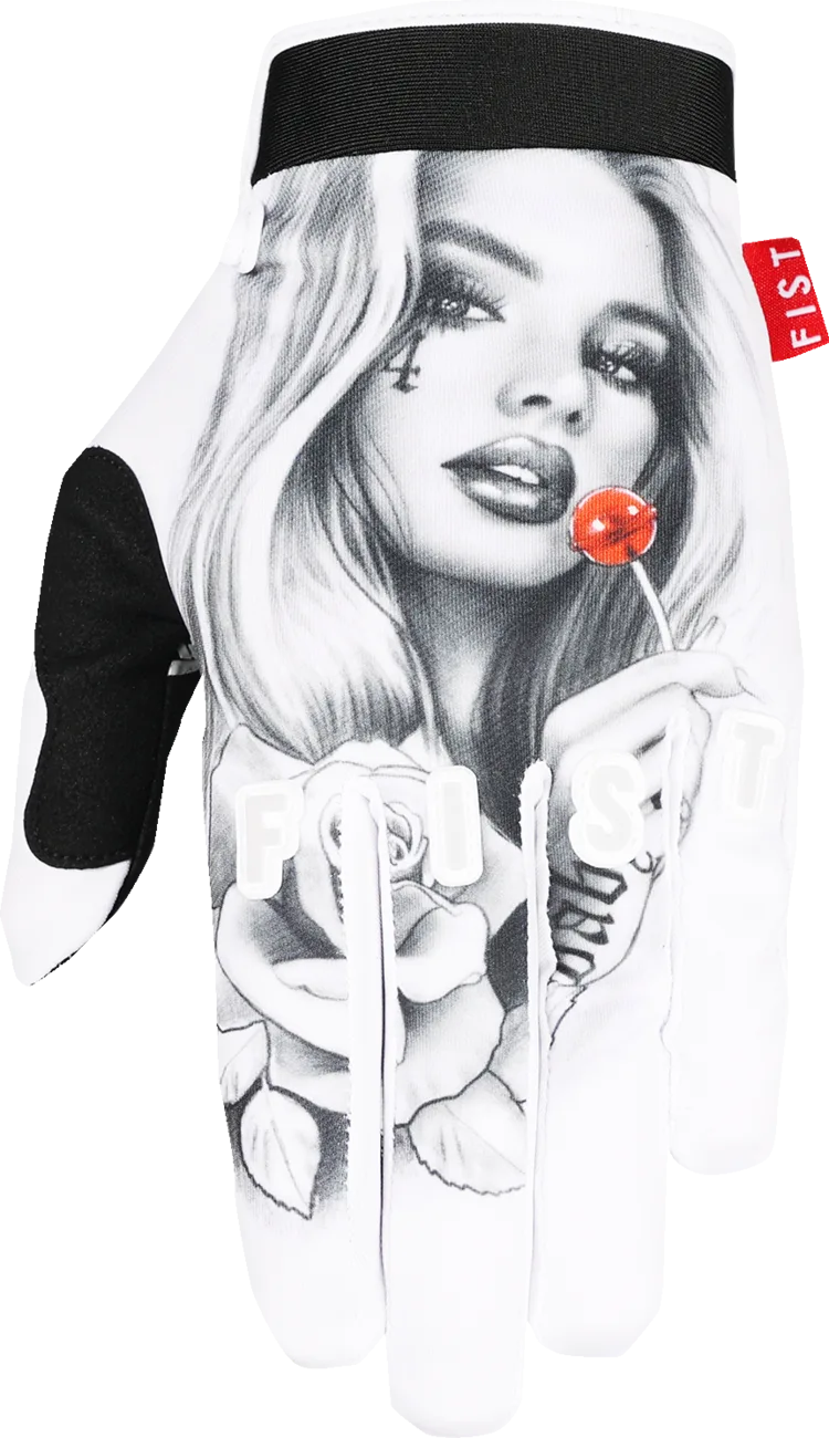 Strapped Hannah Roberts Red Label Eye Candy Gloves
