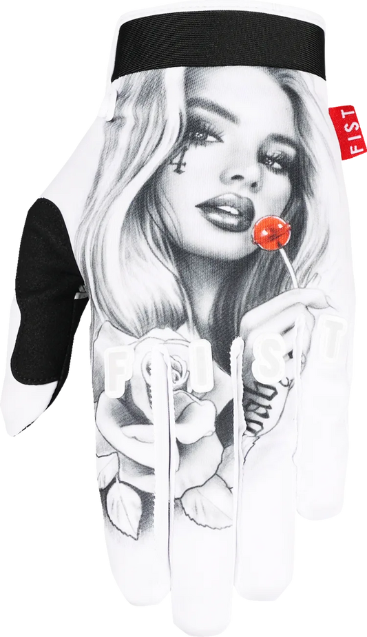 Strapped Hannah Roberts Red Label Eye Candy Gloves