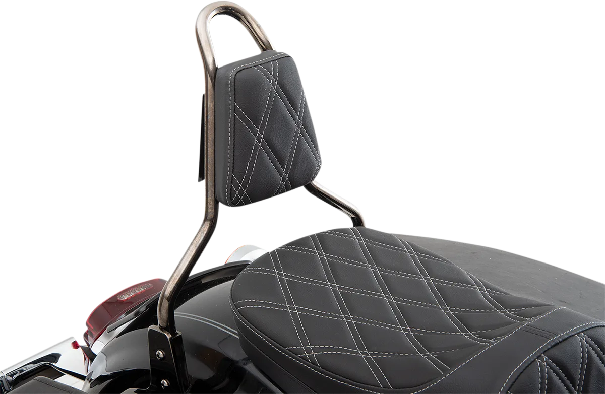 Tapered Backrest Pad for Round Sissy Bars
