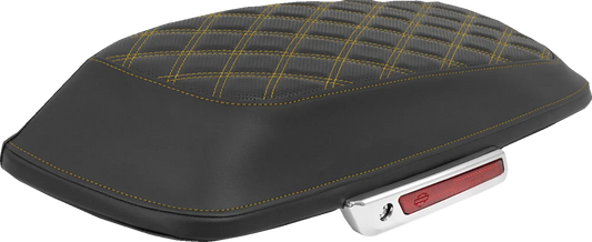 Lattice Stitched Saddlebag Lid Covers