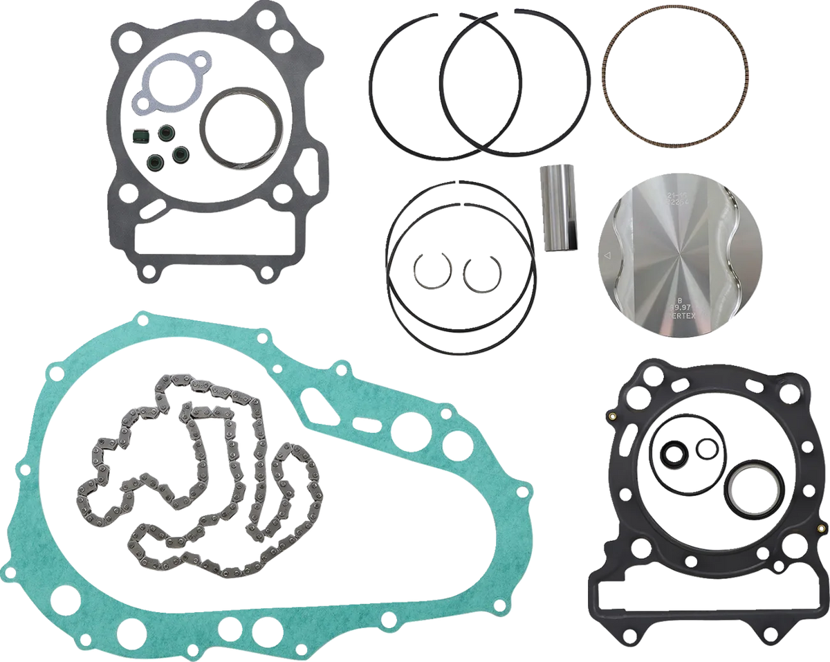 Top End Piston Kit Forged Replica for 4-Stroke