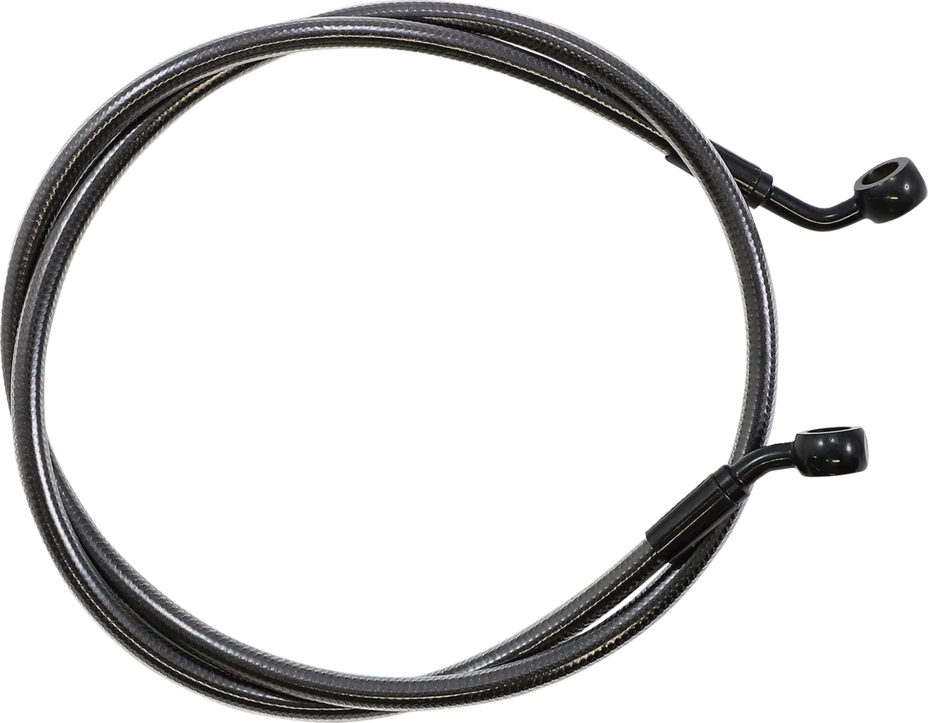 E-Z Align Braided Single Disc Front Brake Line