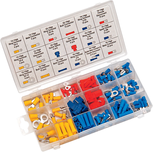 160-Piece Wire Terminal Assortment