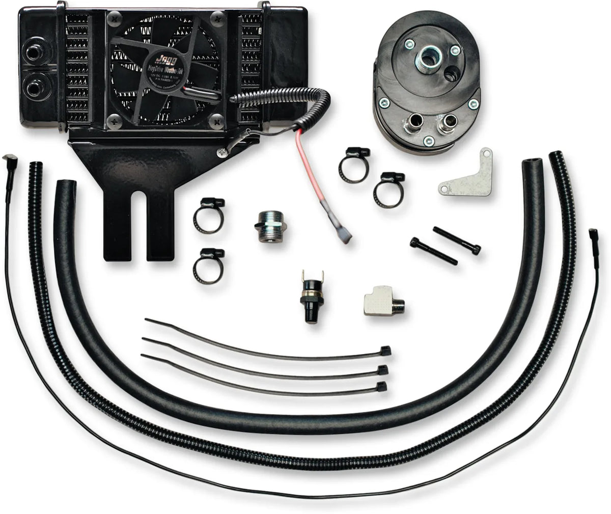 Low-Mount Fan-Assisted Oil Cooler Kit