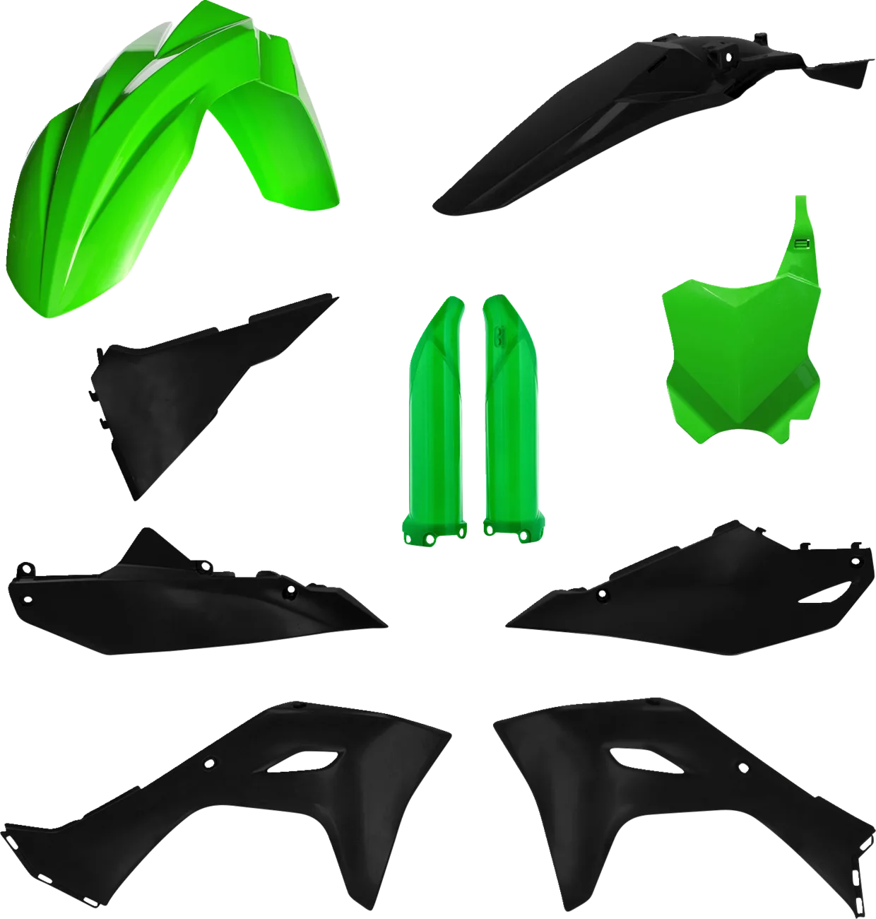 Full Replacement Plastic Kit For Kawasaki