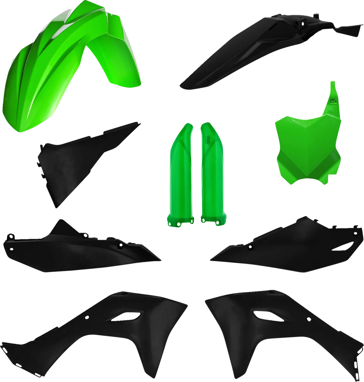 Full Replacement Plastic Kit For Kawasaki