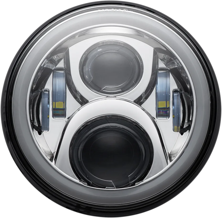 7" LED Halo Headlamp with Mounting Ring
