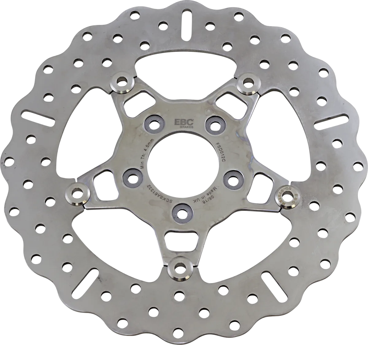 FSD Series Stainless Steel Front Brake Rotor for Big Twins