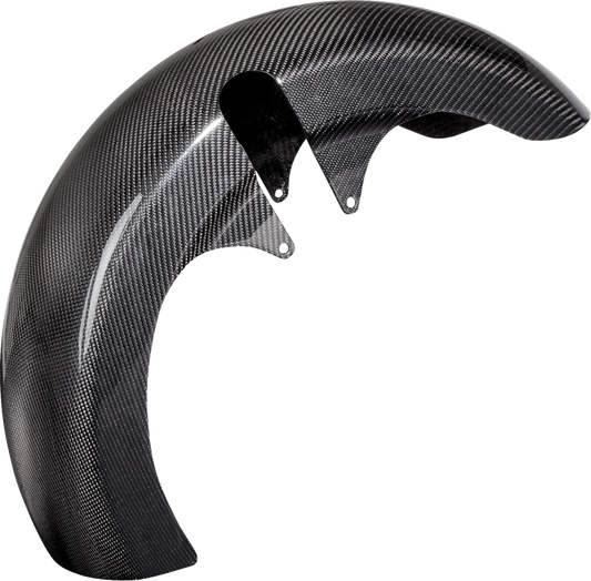 Carbon Fiber 21" Fat Wrapper Front Fender