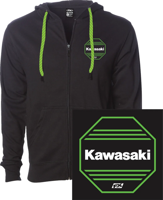Kawasaki Octagon Zip-Up Hoodie