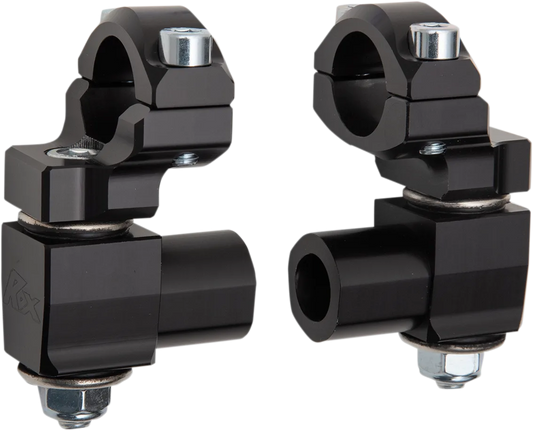 Anti-Vibration 2" Pivot Handlebar Risers