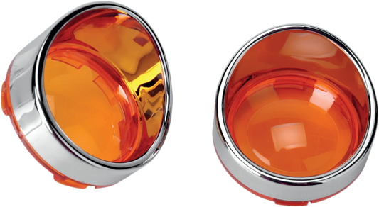 Visor-Style Bezel and Lens for Deuce-Style Turn Signals