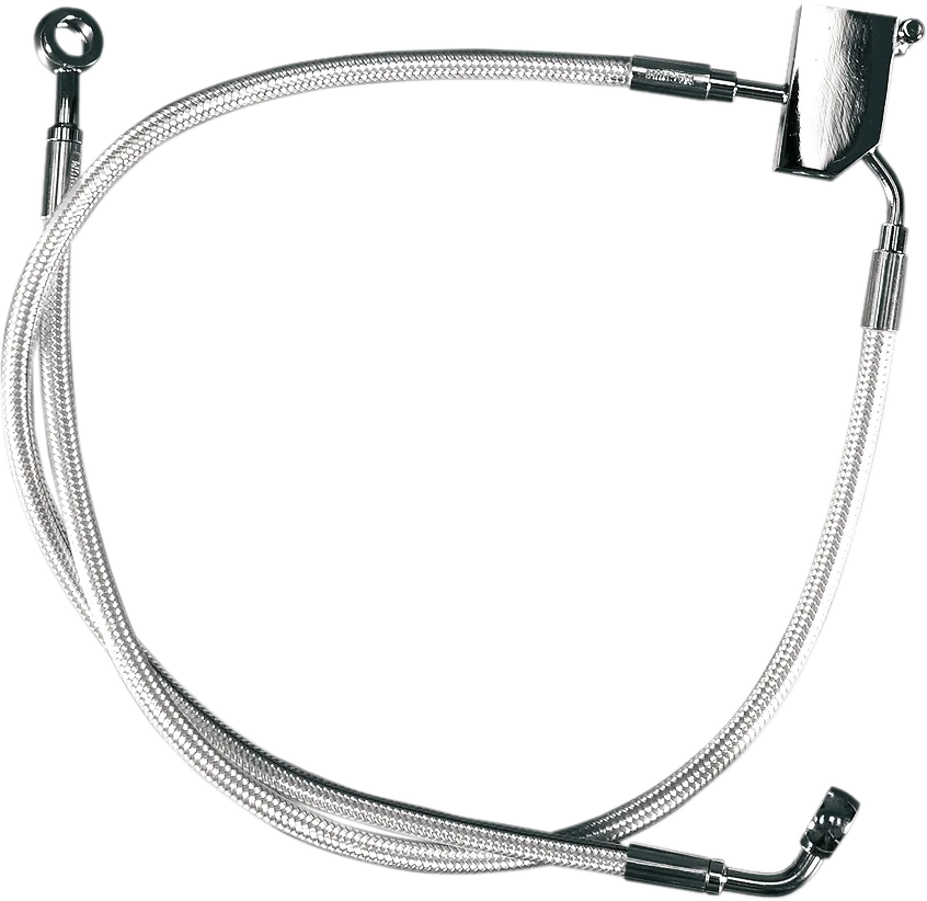 Braided Rear Brake Line Kit