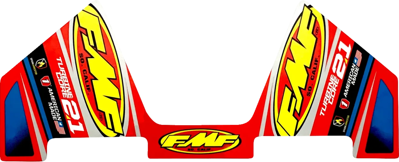 FMF Exhaust Replacement Decal