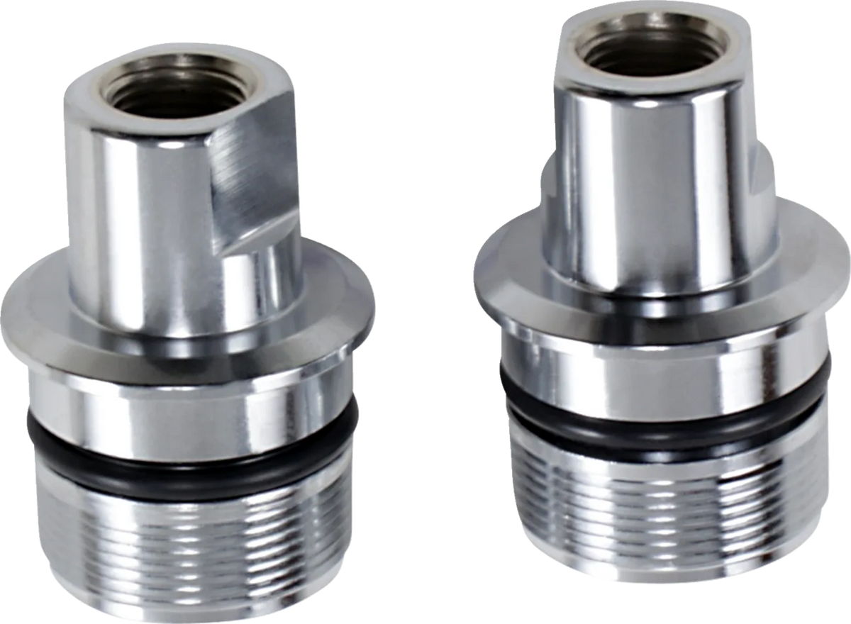 Chrome Fork Tube Plugs and Caps