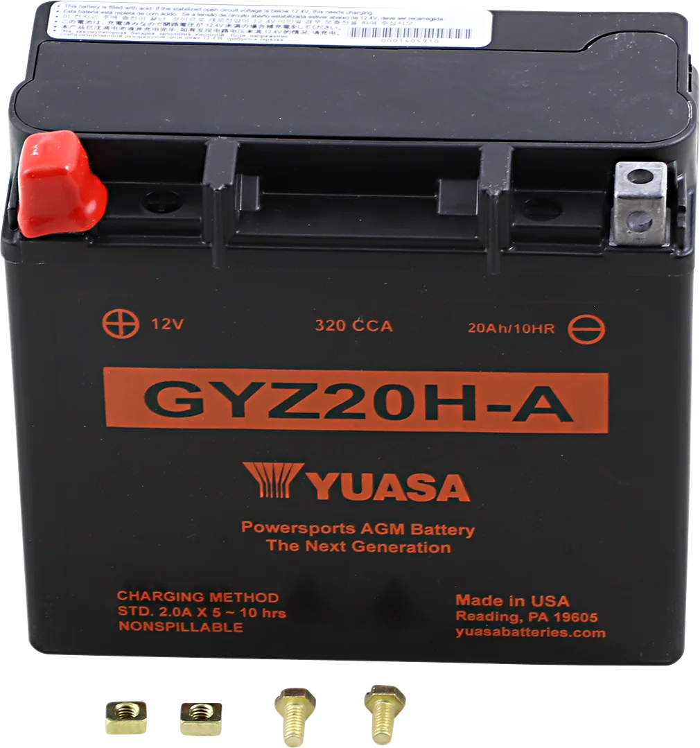 GYZ Factory-Activated AGM Maintenance-Free Battery