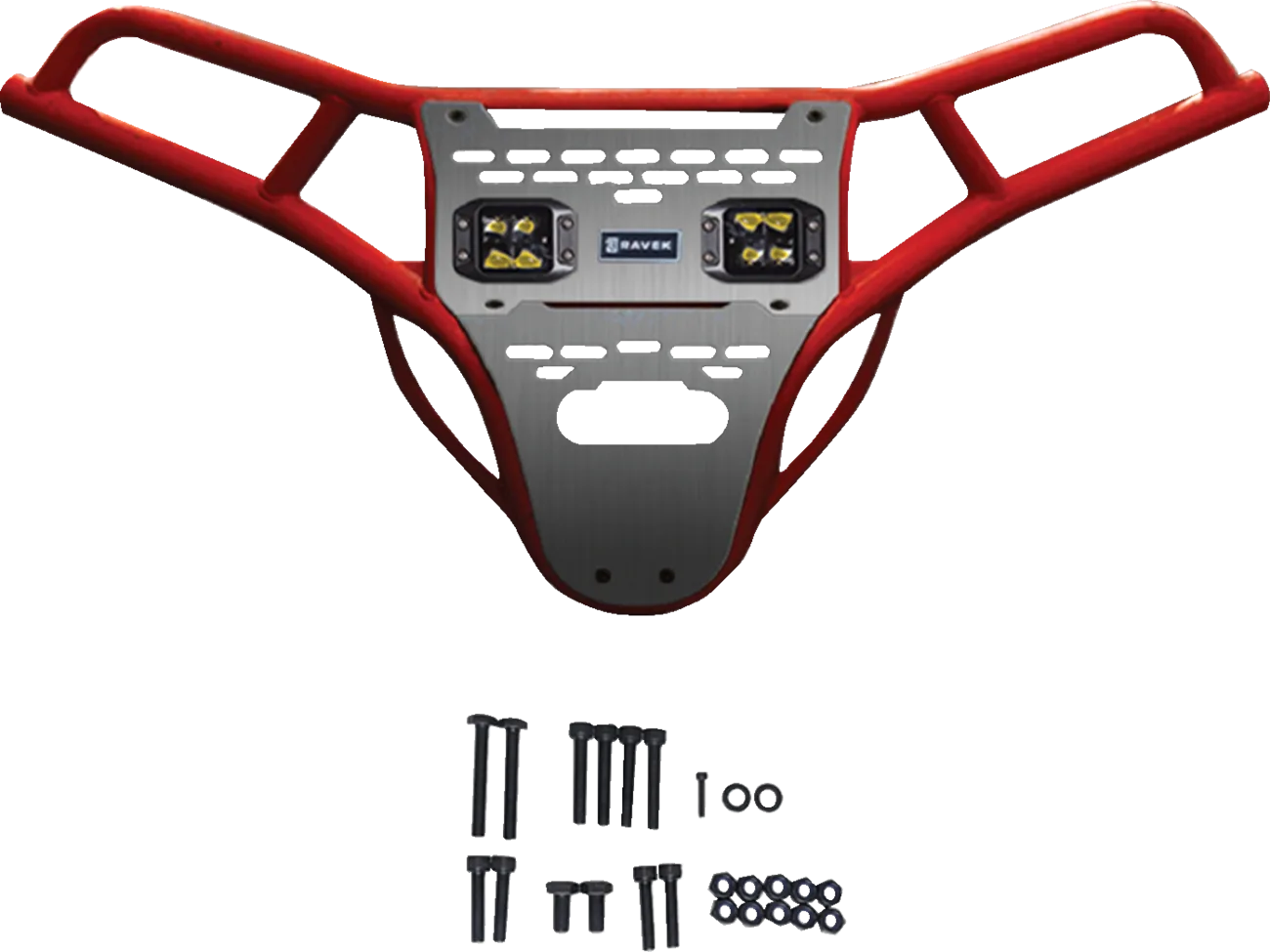 Front Bumper/Skid Plate with Lights