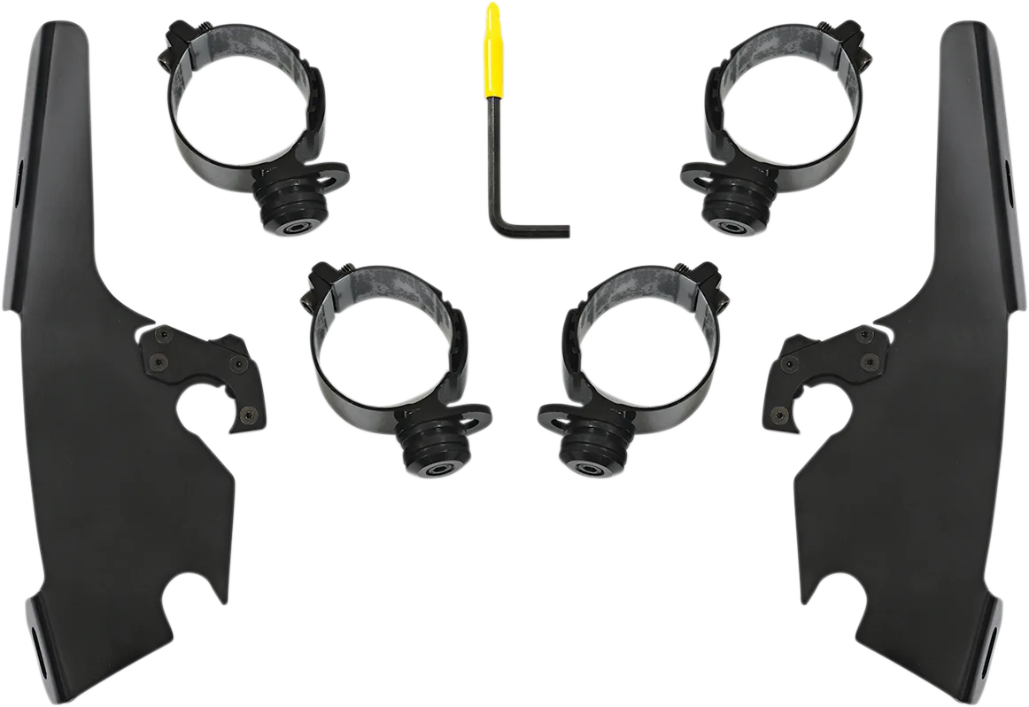 Fats/Slim Windshield Trigger-Lock Complete Mount Kit