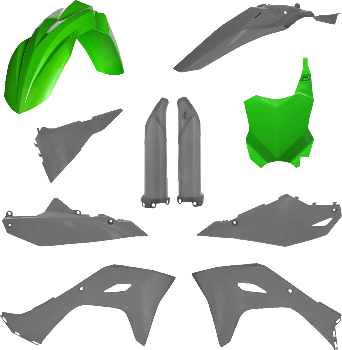 Full Replacement Plastic Kit For Kawasaki