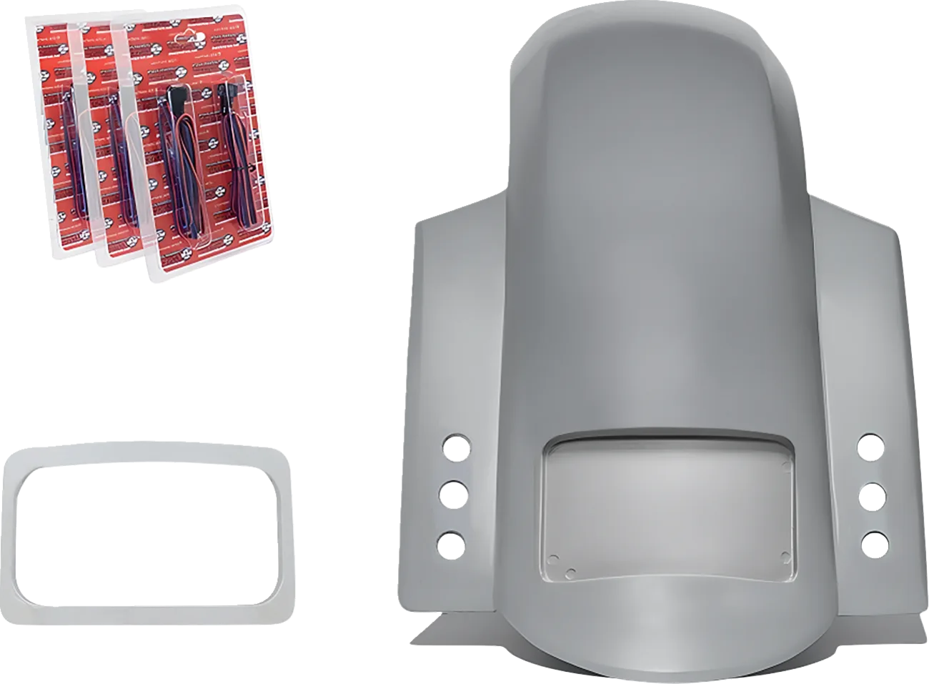 Short Sport Rear Fender with Thunder Pods