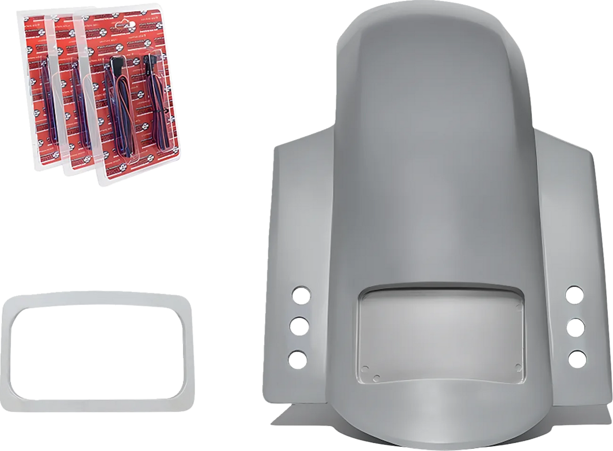 Short Sport Rear Fender with Thunder Pods