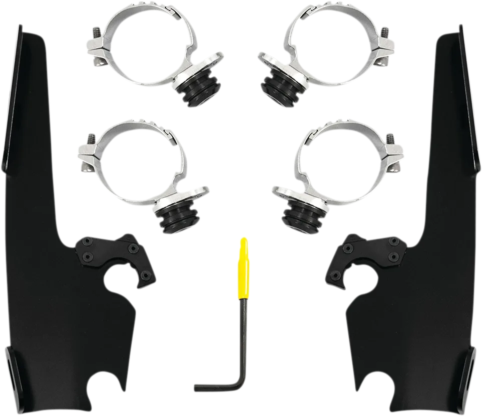Fats/Slim Windshield Trigger-Lock Complete Mount Kit