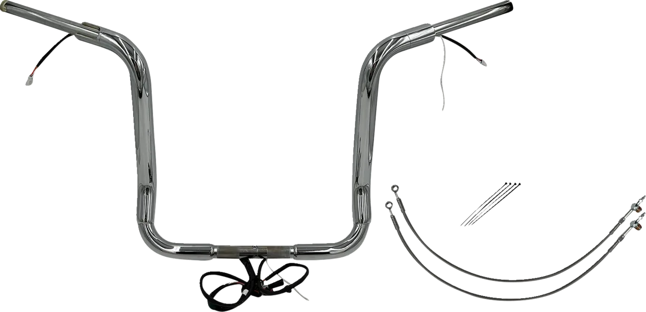 EZ Install Wired 1-1/2" Round Top Handlebar Kit