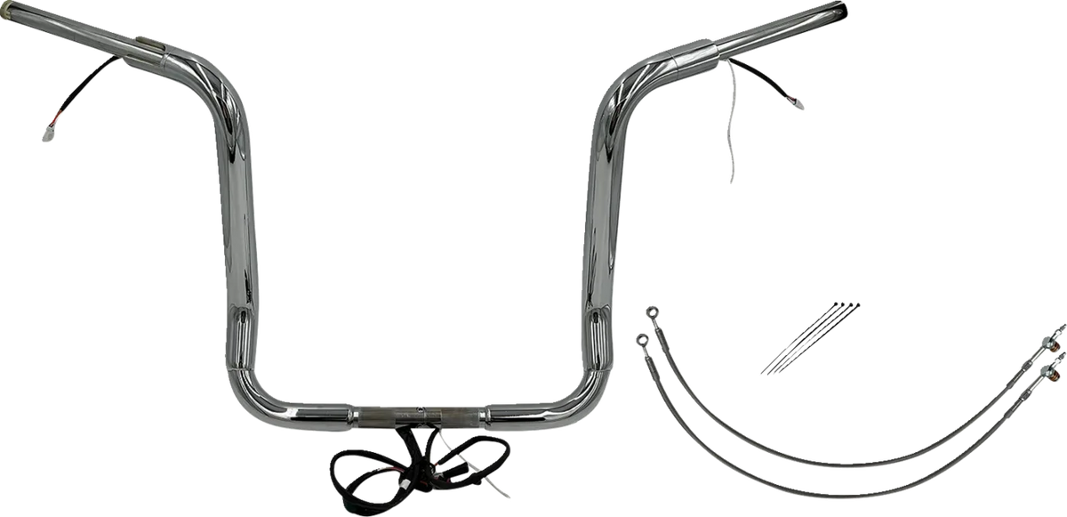 EZ Install Wired 1-1/2" Round Top Handlebar Kit