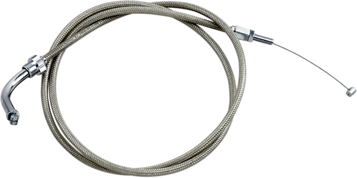 Armor Coat Stainless Steel Throttle/Idle Cable for Cruisers