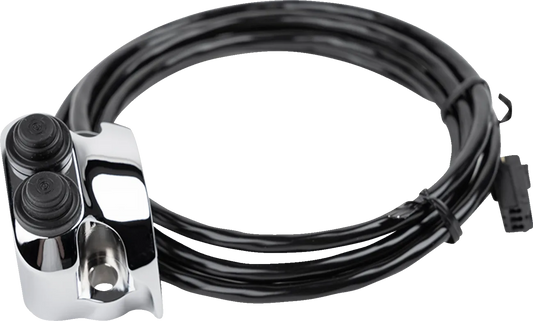 Chrome Legend Handlebar Mounted Control Assembly