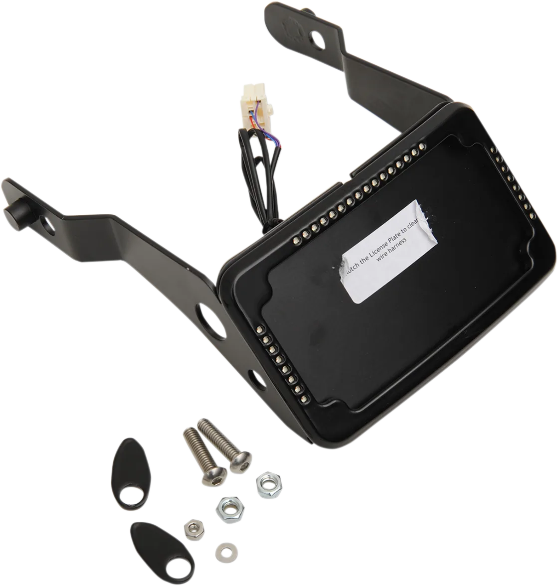 Curved License Plate Relocation Kit